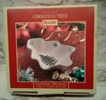 Spode Christmas Tree Shaped Candy Nut Dish Bowl Nib New. Fixed Price $17.99.