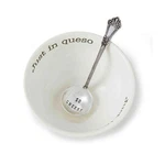 Mud Pie Just In Queso Dip Set, White. Fixed Price $24.95.