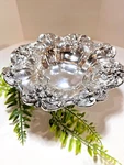 Reed And Barton Francis Sterling Silver Footed Bowl Repouss 341 Grams. Fixed Price $1705.00.