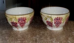 Wisteria Dinnerware 2004 Heritage Mint Ceramic Cereal Soup Bowls. Fixed Price $12.95.