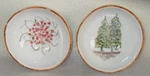 Arte Italica Natale Christmas Collection Dipping Bowl Set 4.25" X 1.75". Fixed Price $52.00.