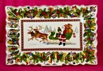 Villeroy & Boch "toy's Fantasy" Christmas Platter Tray 14" X 9" New With Sticker. Fixed Price $58.95.