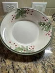 New Lenox 9" Set Of 2 Pasta Bowls Holiday Gatherings Berry Trellis. Fixed Price $75.00.