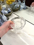 Ralph Lauren Glen Plaid Crystal 6 Bowl. Fixed Price $68.00.