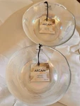 Handmade Akcam Turkish Glass Bowls Set Of 2 New. Fixed Price $12.90.