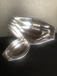 Nambe Bowl Set (small & Large) 2014 Drift Collection By Wei Young. Gently Used. Fixed Price $79.99.