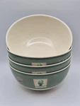 4 Piece Pfaltzgraff Naturewood 6" Melamine Individual Salad Bowl Set. Fixed Price $40.00.