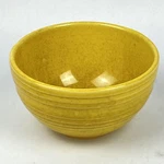 Rare Mccoy Ribbed Mixing Nesting Bowl Yellow Speckled 6" Vintage. Fixed Price $24.50.
