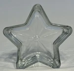 Star Glass Dish Libbey Candy Trinket Christmas 6 2.25 Tall. Fixed Price $10.90.