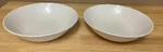 2 Coupe Soup Cereal Bowl Basket White Mikasa EE900 Embossed Flowers Japan. Fixed Price $46.99.