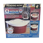 6 Hour Bowl As Seen On Tv With Celebrity Chef Nancy Fuller Stainless Steel (new). Fixed Price $20.00.