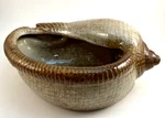 Dennis East International Ceramic Pottery Conch Seashell Planter Bowl Dish #0523. Fixed Price $13.00.