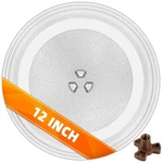 High-quality 12" Microwave Glass Plate Dishwasher Safe. Fixed Price $35.19.