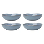 Oneida 899209 Organic Shades Blue Pasta Bowls Set Of 4 Service For. Fixed Price $37.34.