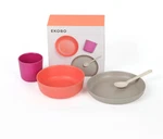 Ekobo 4-PIECE Kids Dinner Set Gift Box, Bpa-free, Dishwasher Safe. Fixed Price $39.99.