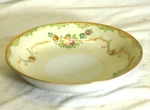 National China Coupe Soup Bowl Multicolor Floral Swags Scrolls Japan. Fixed Price $19.99.