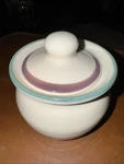 Vintage Pfaltzgraff Juniper Sugar Bowl W/lid (1DEC25). Fixed Price $15.10.