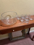 Lenox Tuscany Classics Collection, Punch Bowl 8-PIECE Set Original BOX,824738. Fixed Price $90.00.