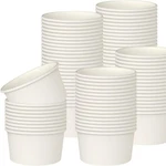 100 Pack 12OZ Paper Ice Cream Cups Bulk Disposable Dessert Yogurt Soup Bowls. Fixed Price $15.99.
