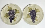 Set Of 2 - New W/ Tags Tabletops Unlimited Cabernet Dinner Plates 11 1/8. Fixed Price $31.99.
