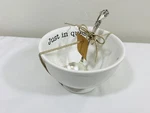 New Mud Pie Cheese Dip Set Bowl Stamped Spoon Just In Queso Cheesy. Fixed Price $11.49.