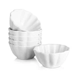 Dowan Porcelain Ramekins - Oven Safe Serving Bowls For Souffle, Creme Brulee .... Fixed Price $29.14.