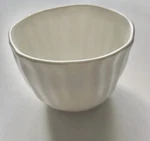 Donna Karan Lenox Porcelain Touch Bowl, White, Microwave/dishwasher Safe. Fixed Price $9.00.