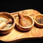 Beldinest Olive Nested Spice Bowls- Handmade Wooden For Cooking. Fixed Price $29.95.
