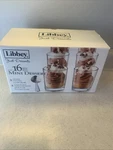 Libbey Just Desserts 8 Piece Mini Round Glass Dishes With Spoons. Fixed Price $12.99.