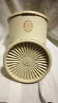 Vintage Tupperware Tan #1298-12 Canister With Lid. Fixed Price $15.19.