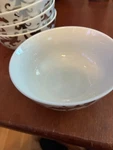 8 Brand New Bowls Ciroa Fine Quality Porcelain With Metallic Accent. Fixed Price $30.00.