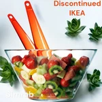 Ikea Trygg Discontinued 11 Round Serving Bowls 201.324.53 Clear Modern,new. Fixed Price $39.99.
