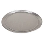 Pactiv 18" Caterware Deluxe Aluminum Round Flat Embossed Tray Silver 50/CASE. Fixed Price $224.96.
