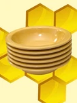 Carlisle Dayton Melamine Honey Yellow Grapefruit Bowl 10 Oz Nuts Set Of 6. Fixed Price $27.99.