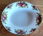 Royal Albert Old Country Roses 9" X 7.5" Oval Baker/open Vegetable. Fixed Price $45.00.