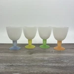 Tupperware Parfait Dessert Cups 4094A-4 Frosted Top Pastel Impressions Set Of. Fixed Price $11.90.