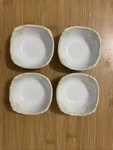 Princess House "pavillion" Set Of 4 Nesting Condiment/sauce/nut Bowls 1335. Fixed Price $19.50.
