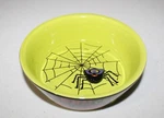 Hallmark Halloween Bowl 3D Spider In Web - Boo! Eek! Yikes! Ceramic 6" New. Fixed Price $20.00.