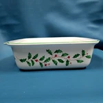 Lenox Holiday 10" Square Baker Baking Dish W Handles + Original Box. Fixed Price $24.99.