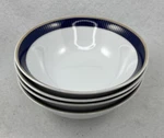 Lorren Home Trends La Luna Midnight Bone China Fruit Bowls 5.5IN Set Of 4. Fixed Price $20.00.