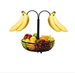 Fruit Basket, Banana Hook, Gourmet Basics, Wrought Iron Rope Style, New With Tag. Fixed Price $24.99.