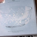 Martha Stewart Petal Trellis Glass Bowl Collection New In Box Candy Nuts. Fixed Price $40.00.