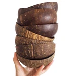 12-15CM Natural Coconut Bowl Spoon Tablewar Set For Kitchen Item. Fixed Price $14.92.