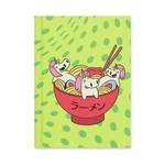Unicorn Ramen Bowl, Green, Matte Hardcover Journal. Fixed Price $25.86.