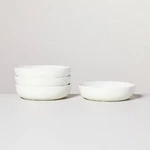 4PK 34OZ Matte Stoneware Pasta/grain Bowl Set Cream - Hearth & Hand. Fixed Price $24.99.