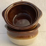 Rego Vintage Ceramic French Onion Or Soup Chili Bowls C067-27 Restaurant Ware. Fixed Price $5.99.