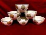 Noritake 7989 Ambience Mocha Java Set Of 6 Cereal/soup Bowls 3/4". Fixed Price $99.95.