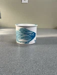 Dei Ceramic Dip Chiller Fish Design 4 1/2" X 3 Dennis East International. Fixed Price $13.50.