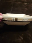 Serving Bowl Better Homes And Garden Stoneware Cream Mosiac Large Square 10X10. Fixed Price $11.19.