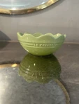 Kiwi Le Creuset Frill Flower Bowl. Fixed Price $30.00.